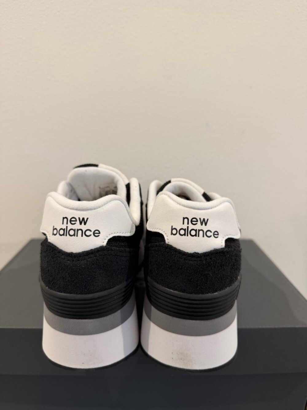 NEW BALANCE 515H Athletic Shoes Women's Size 6 Black White WL515HBK NEW IN BOX - Picture 4 of 6